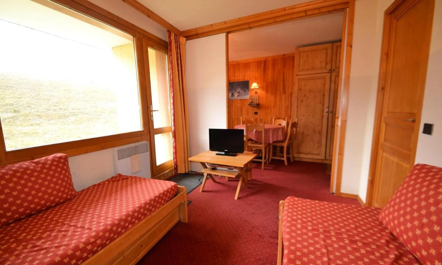 Apartment Residence Le Sapporo - Studio Divisible 4/5 Pers -Wifi - Le Sapporo - Plagne Villages Mae-1844 La Plagne